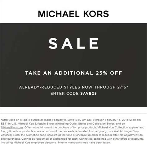 voucher code for michael kors|michael kors discount codes.